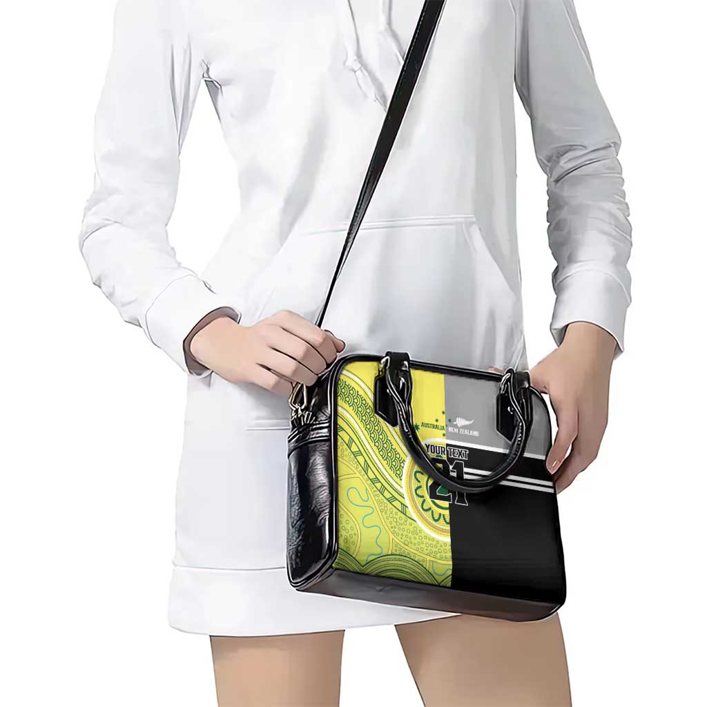 Custom Cricket AUNZ Spirit Shoulder Handbag Aussie New Zealand Retro Edition - Polynesian Pride