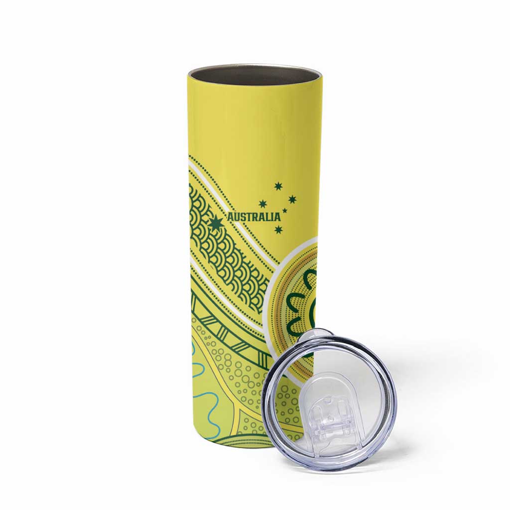 Custom Cricket AUNZ Spirit Skinny Tumbler Aussie New Zealand Retro Edition - Polynesian Pride