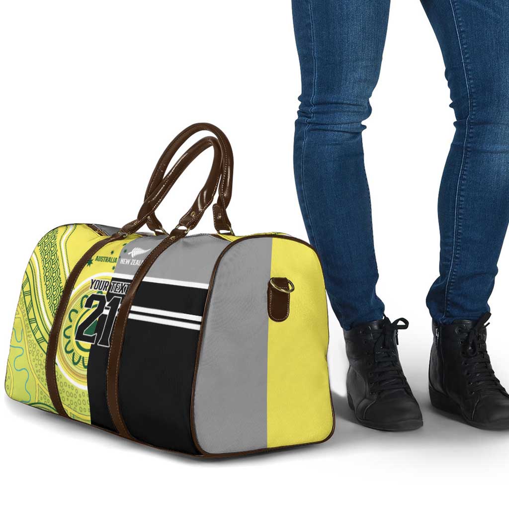 Custom Cricket AUNZ Spirit Travel Bag Aussie New Zealand Retro Edition - Polynesian Pride