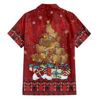 Funny Kiwi Bird Xmas Tree Family Matching Summer Maxi Dress and Hawaiian Shirt New Zealand Tribal Christmas Spirit LT9 - Polynesian Pride