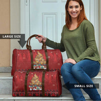 Funny Kiwi Bird Xmas Tree Travel Bag New Zealand Tribal Christmas Spirit - Polynesian Pride