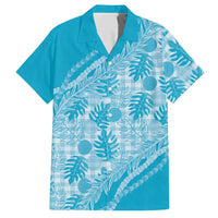 Hawaii Breadfruit Palaka Hawaiian Shirt Polu Maile Lei - Polynesian Pride
