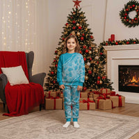 Hawaii Breadfruit Palaka Christmas Pajama Set Polu Maile Lei - Polynesian Pride