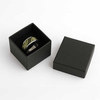 Hawaii Breadfruit Palaka Classic Ring Omaomao Maile Lei - Polynesian Pride
