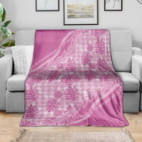Hawaii Breadfruit Palaka Blanket Omaomao Ulaula Maile Lei - Polynesian Pride