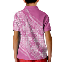 Hawaii Breadfruit Palaka Kid Polo Shirt Omaomao Ulaula Maile Lei LT9 - Polynesian Pride