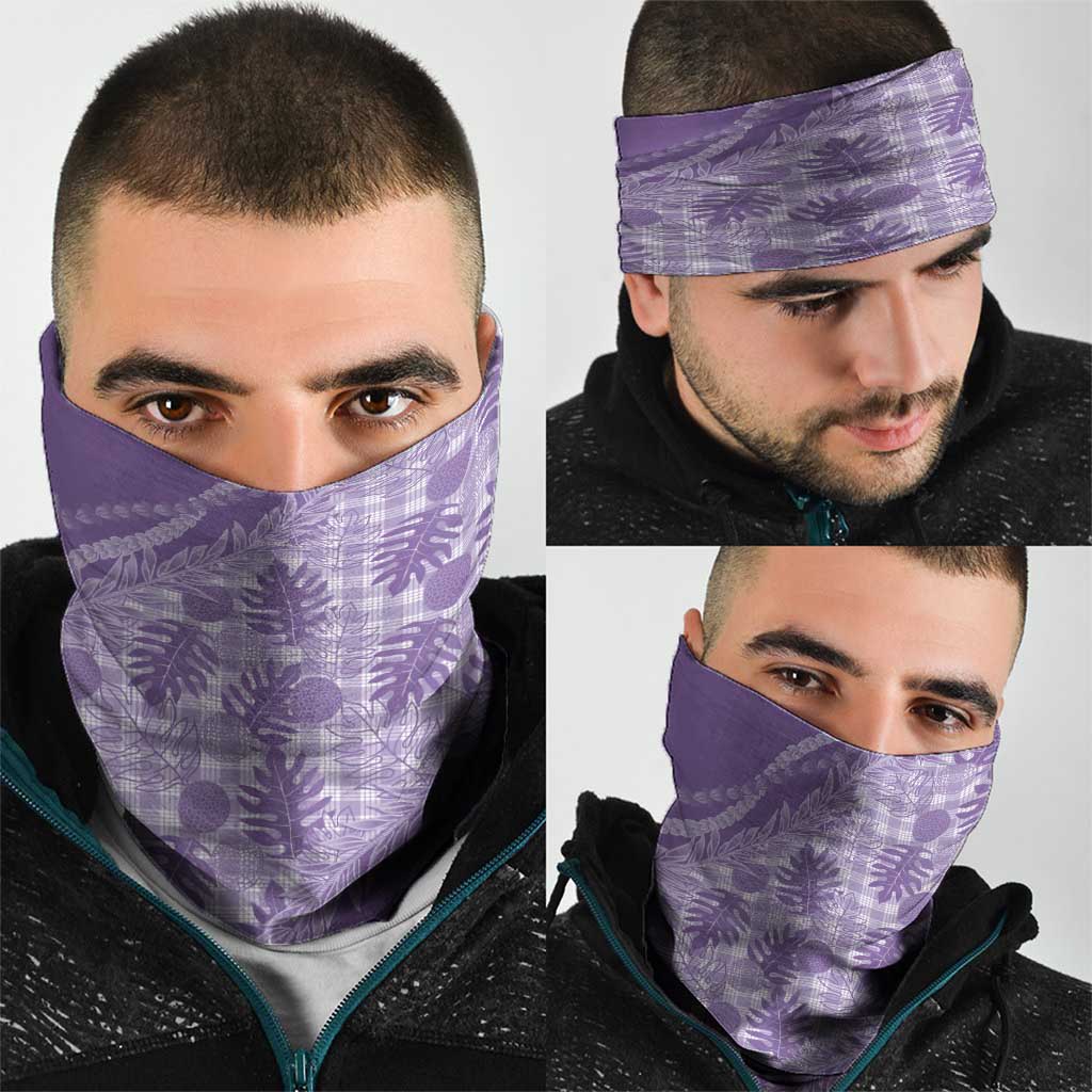 Hawaii Breadfruit Palaka Neck Gaiter Poni Maile Lei - Polynesian Pride