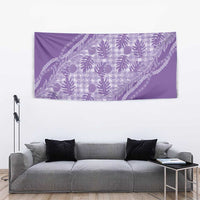 Hawaii Breadfruit Palaka Tapestry Poni Maile Lei - Polynesian Pride