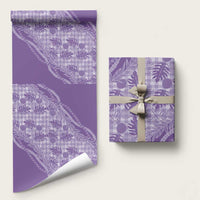 Hawaii Breadfruit Palaka Wrapping Paper Poni Maile Lei - Polynesian Pride