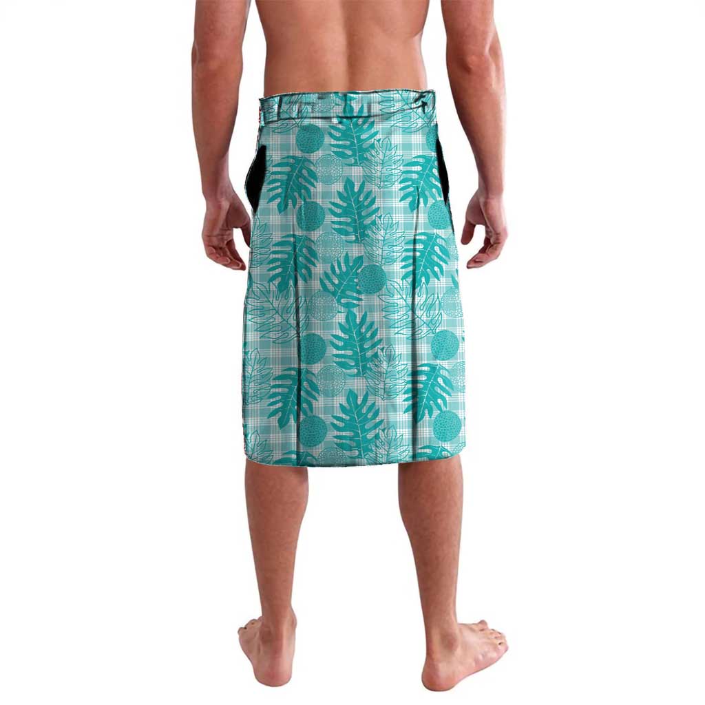 Hawaii Breadfruit Palaka Lavalava Polu Opal Maile Lei - Polynesian Pride
