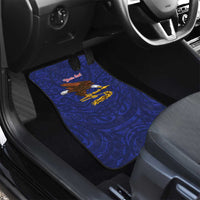 American Samoa Heart Tribal Personalized Car Mats Polynesian Patterns