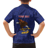 American Samoa Heart Tribal Personalized Family Matching Off Shoulder Short Dress and Hawaiian Shirt Polynesian Patterns LT9 - Polynesian Pride