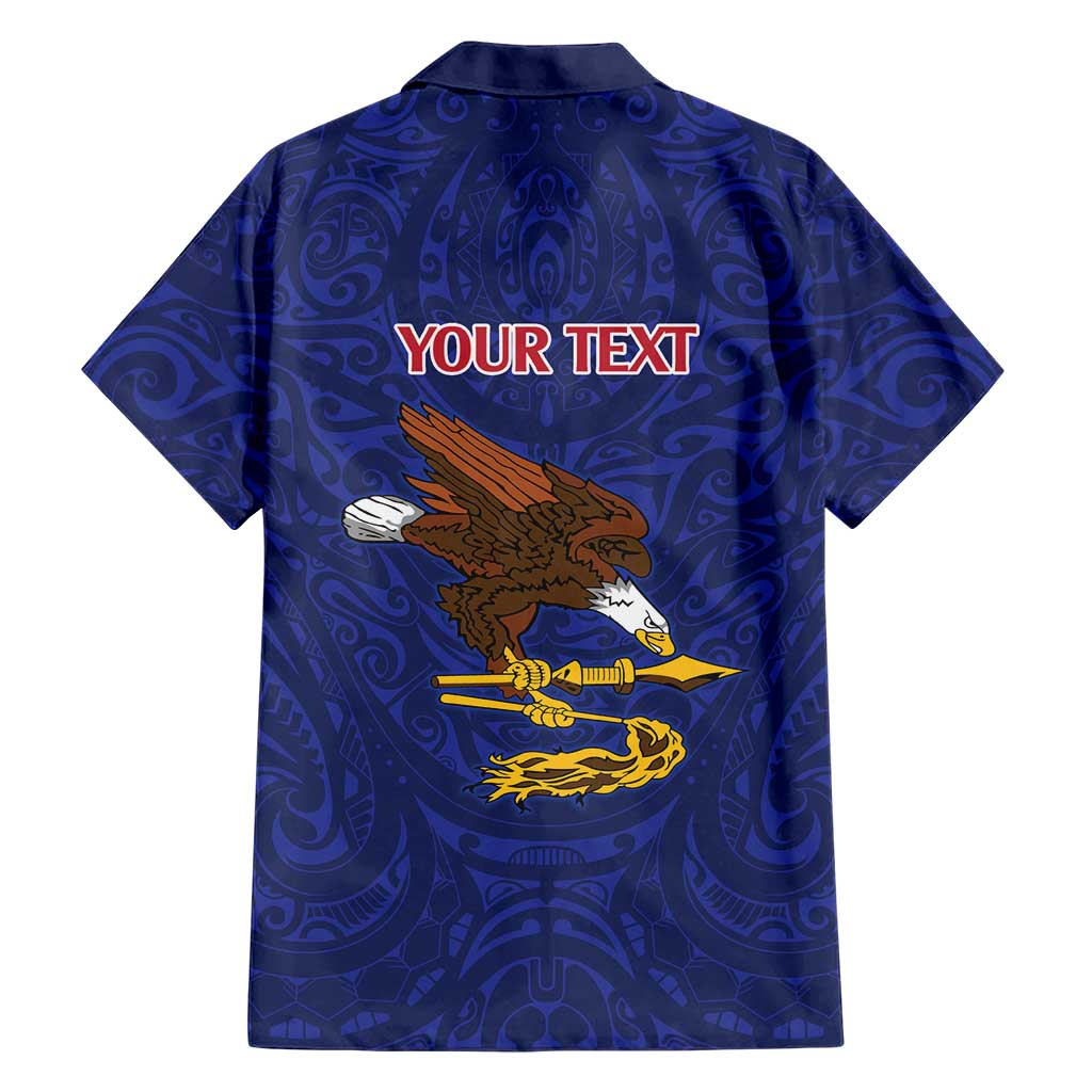 American Samoa Heart Tribal Personalized Family Matching Off Shoulder Short Dress and Hawaiian Shirt Polynesian Patterns LT9 - Polynesian Pride