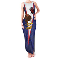American Samoa Heart Tribal Personalized Family Matching Tank Maxi Dress and Hawaiian Shirt Polynesian Patterns