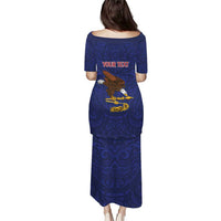 American Samoa Heart Tribal Personalized Puletasi Polynesian Patterns