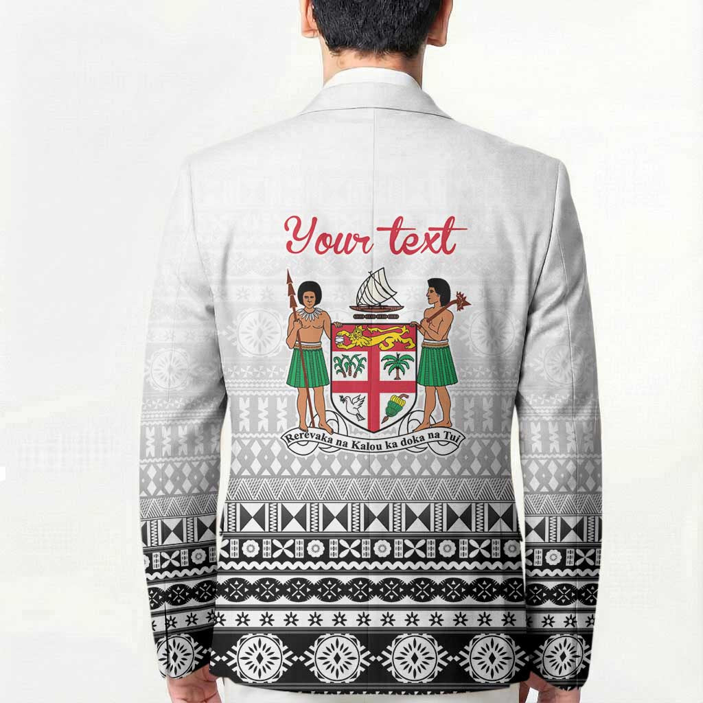 Fiji Heart Tribal Personalised Blazer Polynesian Patterns