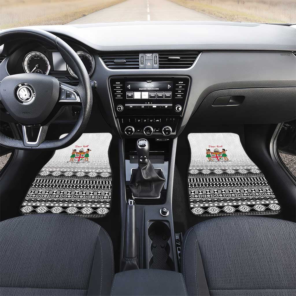 Fiji Heart Tribal Personalised Car Mats Polynesian Patterns