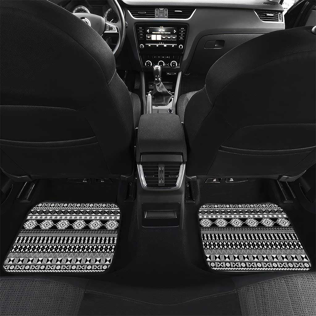 Fiji Heart Tribal Personalised Car Mats Polynesian Patterns