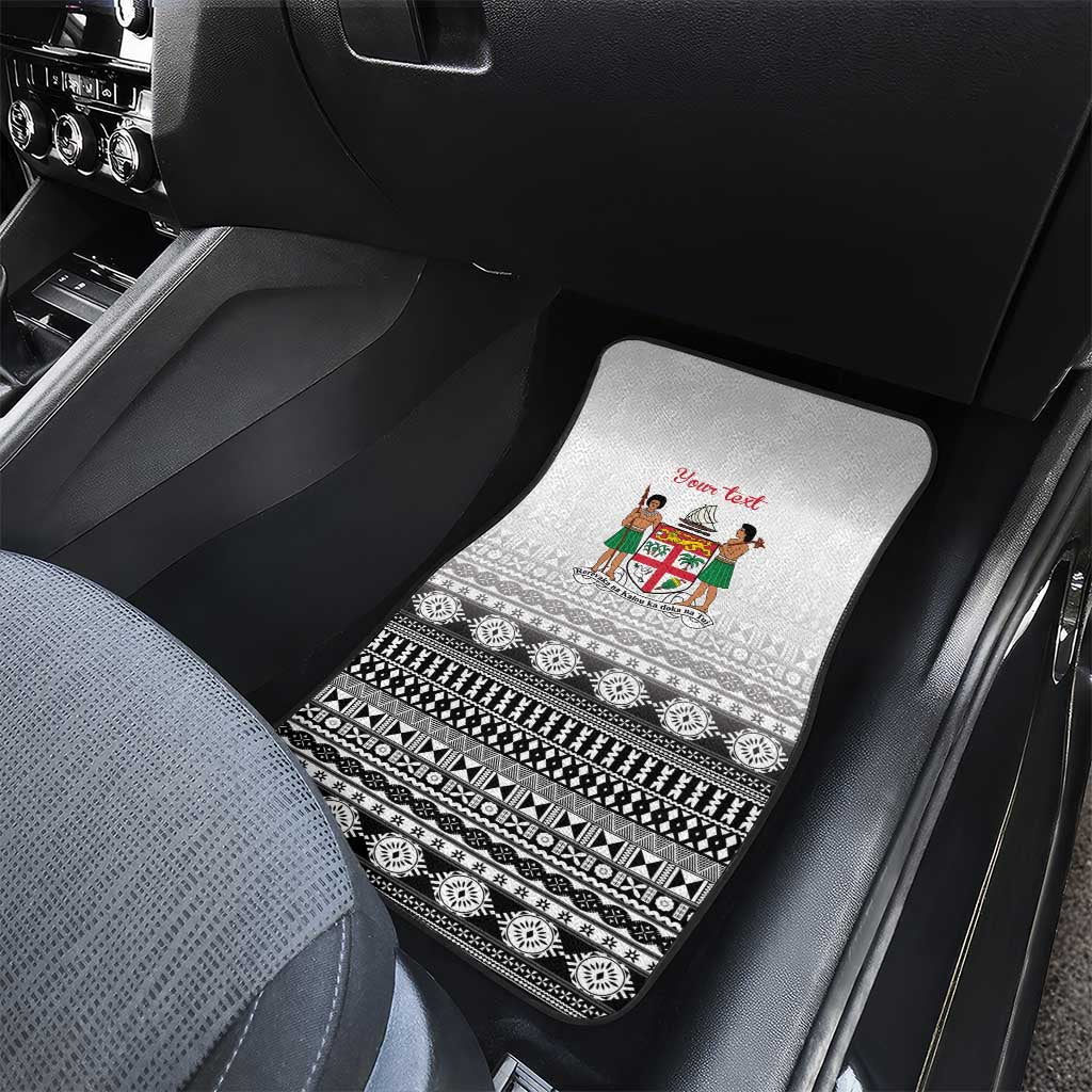 Fiji Heart Tribal Personalised Car Mats Polynesian Patterns