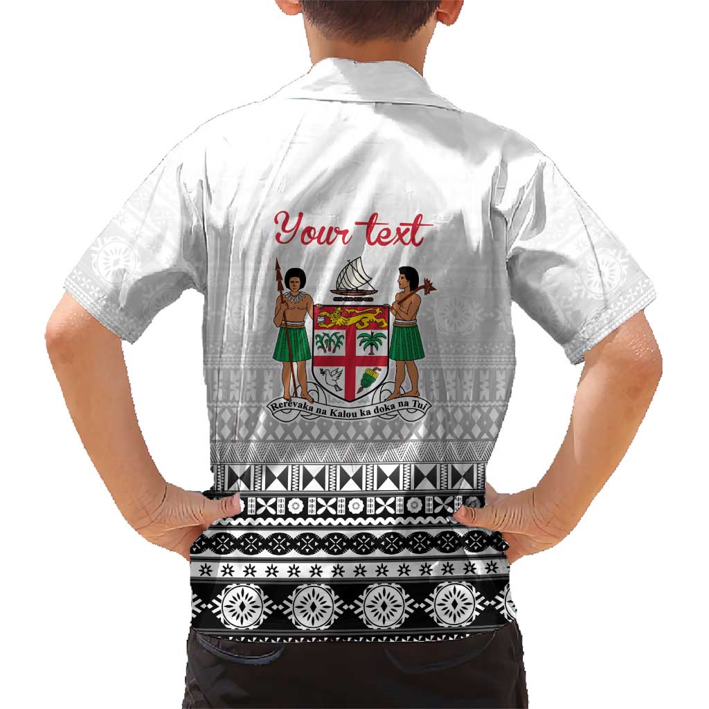 Fiji Heart Tribal Personalised Family Matching Off Shoulder Maxi Dress and Hawaiian Shirt Polynesian Patterns