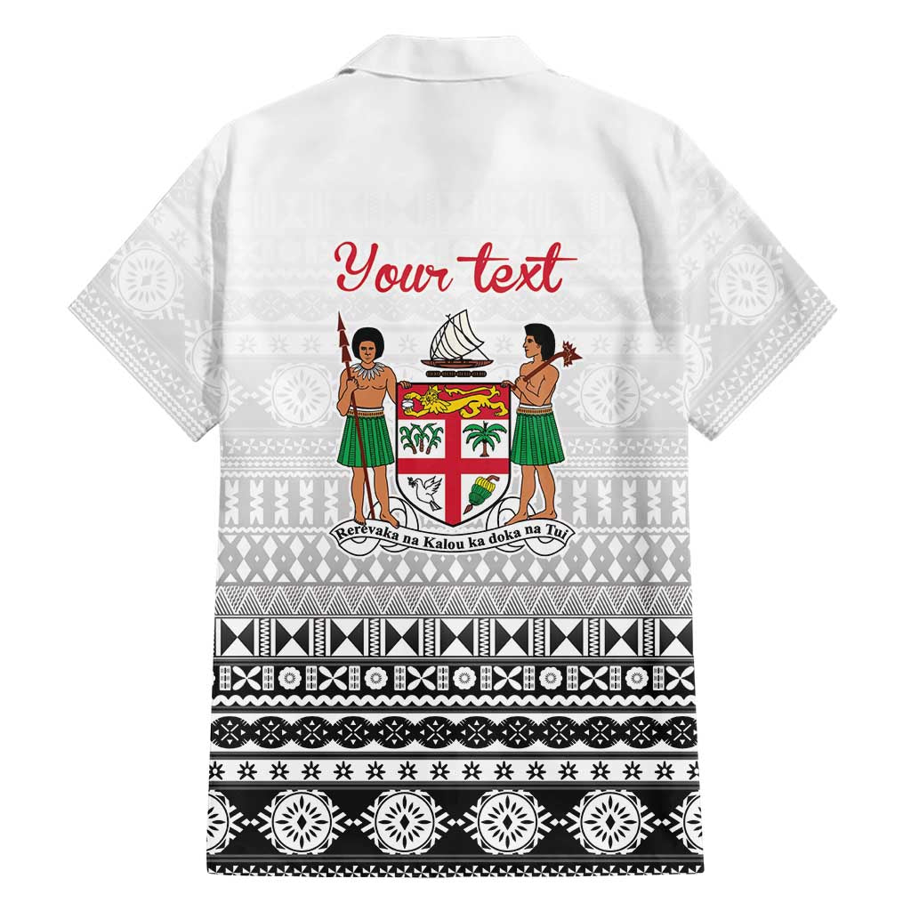 Fiji Heart Tribal Personalised Family Matching Short Sleeve Bodycon Dress and Hawaiian Shirt Polynesian Patterns