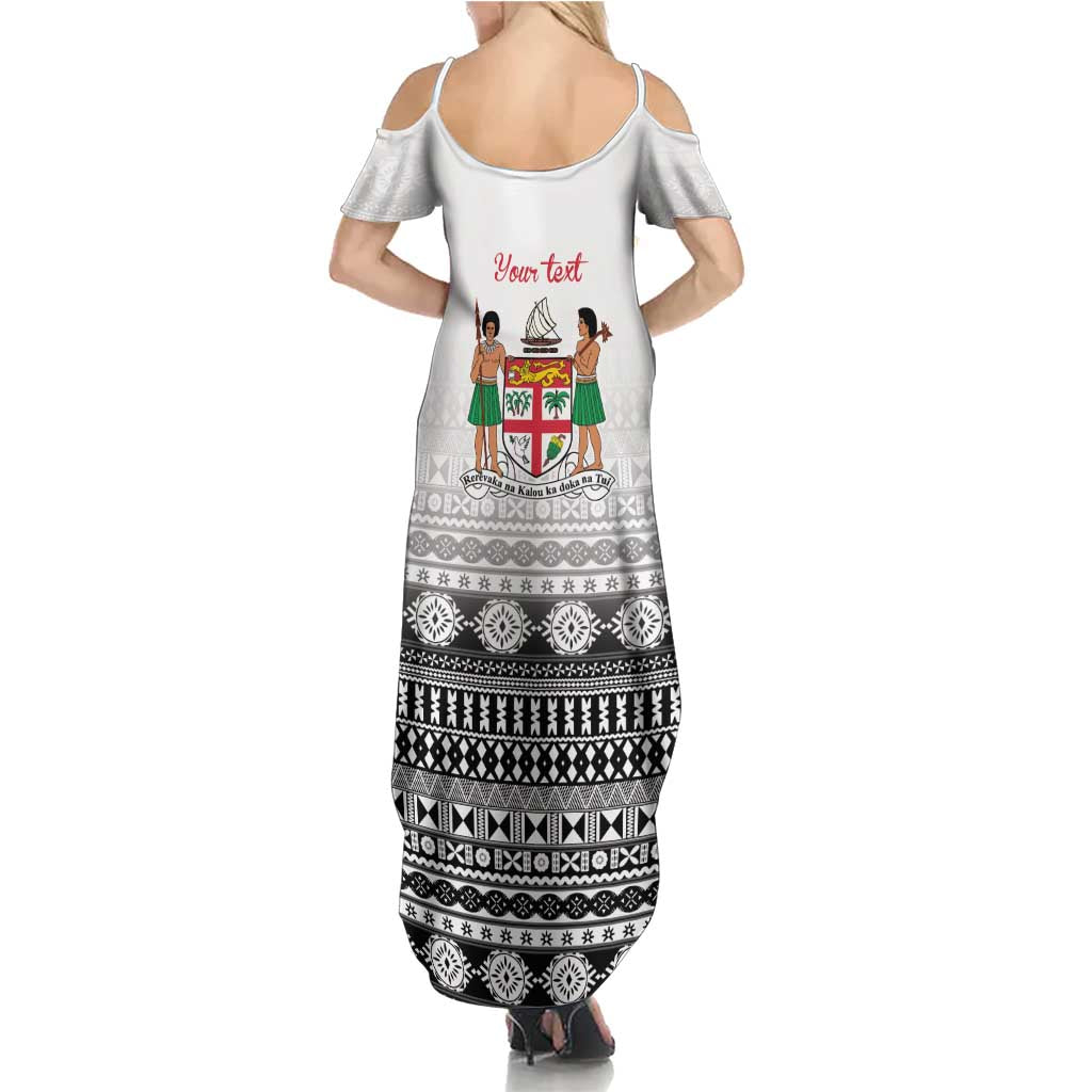 Fiji Heart Tribal Personalised Family Matching Summer Maxi Dress and Hawaiian Shirt Polynesian Patterns