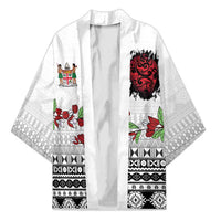 Fiji Heart Tribal Personalised Kimono Polynesian Patterns