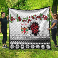 Fiji Heart Tribal Personalised Quilt Polynesian Patterns