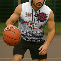 Fiji Heart Tribal Personalised Sleeveless Zip Hoodie Polynesian Patterns