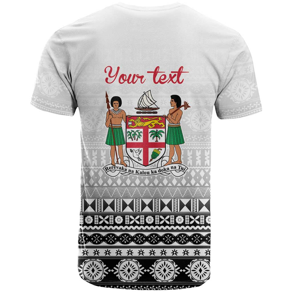 Fiji Heart Tribal Personalised T Shirt Polynesian Patterns