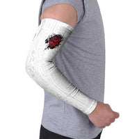 New Zealand Maori Heart Tribal Personalised Arm Sleeves Polynesian Patterns LT9 - Polynesian Pride