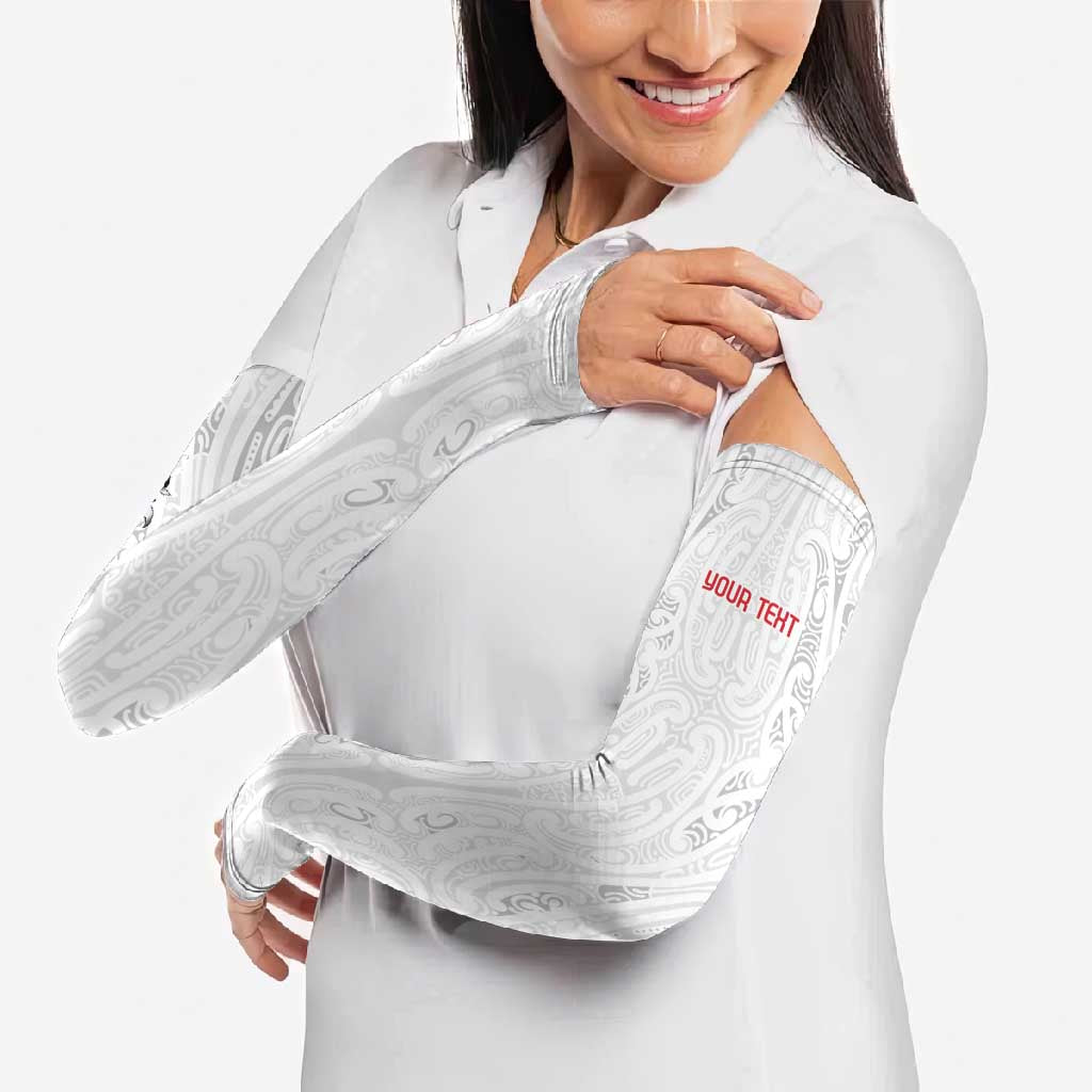New Zealand Maori Heart Tribal Personalised Arm Sleeves Polynesian Patterns LT9 - Polynesian Pride