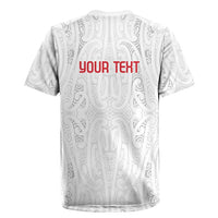 New Zealand Maori Heart Tribal Personalised Rugby Jersey Polynesian Patterns LT9 - Polynesian Pride