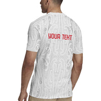 New Zealand Maori Heart Tribal Personalised Rugby Jersey Polynesian Patterns LT9 - Polynesian Pride