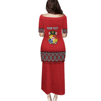 Tonga Heart Tribal Personalised Family Matching Puletasi and Hawaiian Shirt Polynesian Patterns