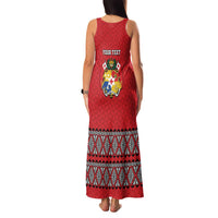Tonga Heart Tribal Personalised Family Matching Tank Maxi Dress and Hawaiian Shirt Polynesian Patterns