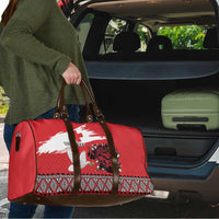 Tonga Heart Tribal Personalised Travel Bag Polynesian Patterns