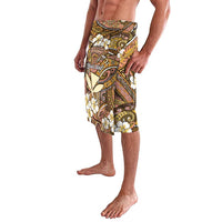 Personalised Hawaii Tribal Humpback Whale Lavalava Melemele Hibiscus Seamless Pattern