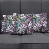 Personalised Hawaii Tribal Humpback Whale Pillow Cover Poni Hibiscus Seamless Pattern