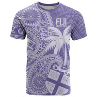 Custom Indo Fijians T Shirt Fiji ke Hindustani Polyneisan Paisley Purple Style