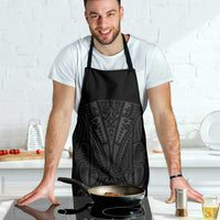 Queensland Maori Rugby Nga Hau e Wha Apron Black Motif - Polynesian Pride