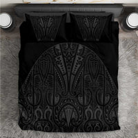 Queensland Maori Rugby Nga Hau e Wha Bedding Set Black Motif
