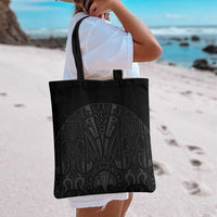 Queensland Maori Rugby Nga Hau e Wha Tote Bag Black Motif - Polynesian Pride