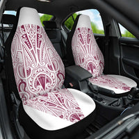 Queensland Maori Rugby Nga Hau e Wha Car Seat Cover White Motif