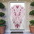 Queensland Maori Rugby Nga Hau e Wha Door Cover White Motif - Polynesian Pride
