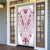 Queensland Maori Rugby Nga Hau e Wha Door Cover White Motif - Polynesian Pride
