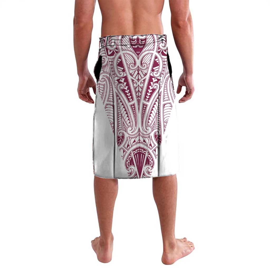 Queensland Maori Rugby Nga Hau e Wha Lavalava White Motif