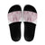Queensland Maori Rugby Nga Hau e Wha Slide Sandals White Motif - Polynesian Pride