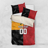 Custom British Lions-AUNZ Bedding Set Australia-New Zealand Indigenous Motif