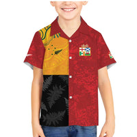 Custom British Lions-AUNZ Family Matching Mermaid Dress and Hawaiian Shirt Australia-New Zealand Indigenous Motif